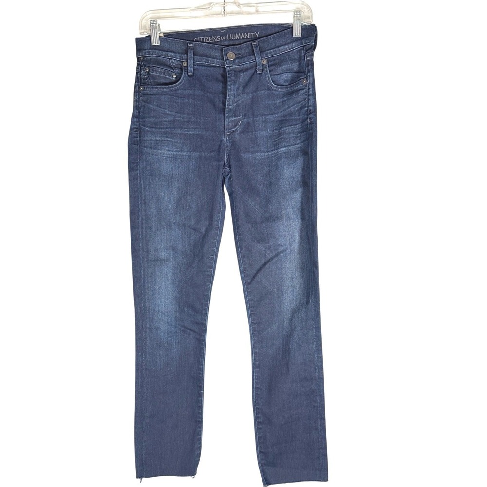 Citizens Of Humanity size 28 Rocket Indigo Highrise Skinny Women's Ankle Jeans